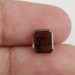 brown color elegant lab grown diamond nose stud