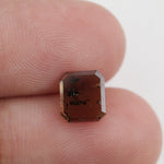 brown color elegant lab grown diamond nose stud