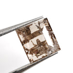 brown color lab grown diamond nose stud jewelry