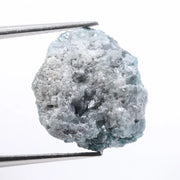 raw uncut diamond engagement ring and uncut diamond jewelry collection blue rough diamond 