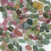 105.95 Ct natural rough multicolor tourmaline crystal gemstone lot
