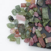 105.95 Ct natural rough multicolor tourmaline crystal gemstone lot