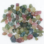 62.67 carat natural multicolor rough tourmaline gemstones