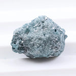 raw uncut diamond engagement ring with natural unpolished diamond appearance blue rough diamond 