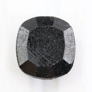 cushion cut , grey black loose natural diamond, cushion cut diamond vs emerald cut comparison gemstone shapes
