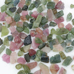 Natural 103.91 Ct assorted multicolor rough tourmaline crystal stones