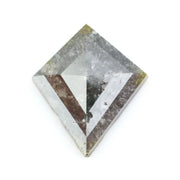 0.68 Ct brown yellow kite cut natural diamond with warm tones and unique shape for custom luxury jewelry