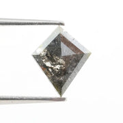 0.68 Ct brown yellow kite cut natural diamond with warm tones and unique shape for custom luxury jewelry