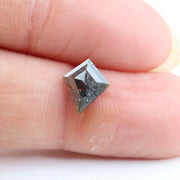 0.68 Ct brown yellow kite cut natural diamond with warm tones and unique shape for custom luxury jewelry