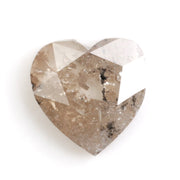 brown color lab grown elegant torras diamond heart 