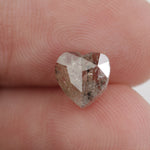 brown color lab grown elegant torras diamond heart 