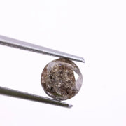 1.18 ct natural round cut diamond loose brown diamond, round and baguette diamond ring, brown diamond wedding rings, fancy brown diamond jewelry.