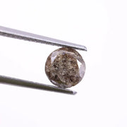 1.18 ct natural round cut diamond loose brown diamond, round and baguette diamond ring, brown diamond wedding rings, fancy brown diamond jewelry.