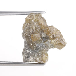 brown color huge rough diamond and unpolished diamonds
