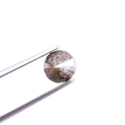 1.18 ct natural round cut diamond loose brown diamond, round and baguette diamond ring, brown diamond wedding rings, fancy brown diamond jewelry.