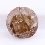 1.01 Ct round rose cut brown natural diamond loose gemstone for custom engagement ring and fine jewelry craftsmanship designs