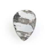 1.02 Ct pear cut brown grey natural diamond with soft tones and elegant sparkle for custom luxury jewelry