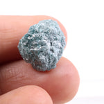 raw diamonds rings with natural rough diamond appearance and texture blue rough diamond 