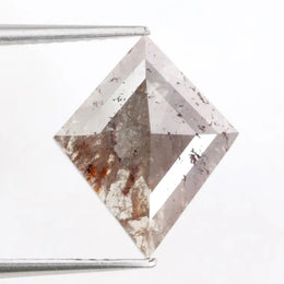 kite cut , grey brown natural diamond , raw grey diamond rough grey diamond grey stone ring icy diamonds diamond grey