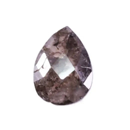 0.64 Ct pear cut light grey diamond – natural loose diamond for a custom rings
