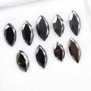 marquise diamond engagement ring set, loose moissanite diamonds, loose princess cut diamond, two carat loose diamond, lab grown diamonds earring, black faceted diamond