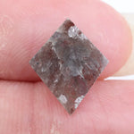 kite cut , grey brown natural diamond , raw grey diamond rough grey diamond grey stone ring icy diamonds diamond grey