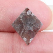 kite cut , grey brown natural diamond , raw grey diamond rough grey diamond grey stone ring icy diamonds diamond grey