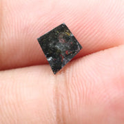 0.38 Ct brown black white kite cut natural diamond with soft tones and delicate sparkle for elegant jewelry