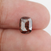 brown color lab grown gold emerald diamond ring design