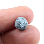 raw blue diamond crystal with raw bluediamond rock natural texture natural rough diamond 