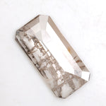 light brown lab grown romantic gold baguette diamond ring jewelry