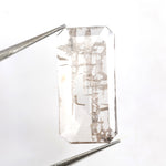 light brown lab grown romantic gold baguette diamond ring jewelry
