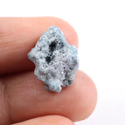 raw blue diamond gemstone with raw natural diamond crystal appearance natural rough diamond 