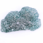 diamond identification comparing natural diamond stone and quartz crystal appearance blue rough diamond 