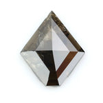 0.57 Ct brown kite cut natural diamond with warm tone and subtle sparkle for elegant geometric jewelry