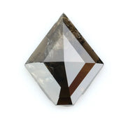0.57 Ct brown kite cut natural diamond with warm tone and subtle sparkle for elegant geometric jewelry