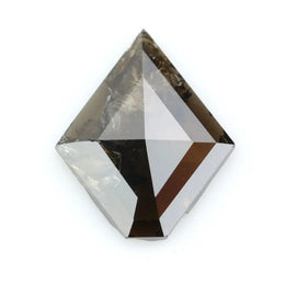 0.57 Ct brown kite cut natural diamond with warm tone and subtle sparkle for elegant geometric jewelry