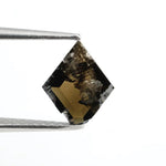 0.57 Ct brown kite cut natural diamond with warm tone and subtle sparkle for elegant geometric jewelry