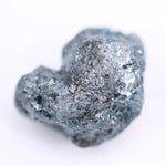blue rough diamond with natural crystal texture natural rough diamond 