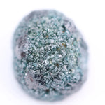 rough diamond cubes and rough diamond in matrix with natural crystal texture blue rough diamond 