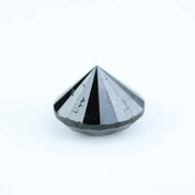 Round cut black diamond loose stone for engagement ring design