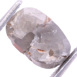 2.14 Ct Loose Light Grey Diamond - Oval Cut Natural Diamond ( 8.43 X 5.56 X 4.65 )
