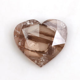 brown color lab grown diamond necklace with sparkle