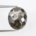 oval cut , grey green natural loose diamond, oval diamond ring settings with side stones bridal jewelry style