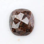 cushion cut, brown natural loose diamond, cushion diamond pendant with elegant square shape
