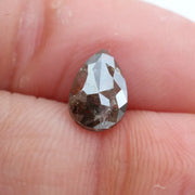 0.88 Ct Pear Cut Brown Natural Diamond Warm Hue Elegant Loose Diamond for Fine Jewelry
