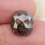 cushion cut, brown natural loose diamond, cushion diamond pendant with elegant square shape
