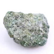 raw uncut diamond engagement ring with rough natural gemstone appearance blue green rough diamond 