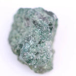 raw uncut diamond engagement ring with rough natural gemstone appearance blue green rough diamond 