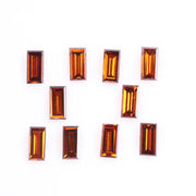 Red Baguette Cut Lab Grown Diamonds, Ethical Eco-Friendly CVD Diamonds, Lab Created Loose Stones for Fine Jewelry Making or Engagement Ring